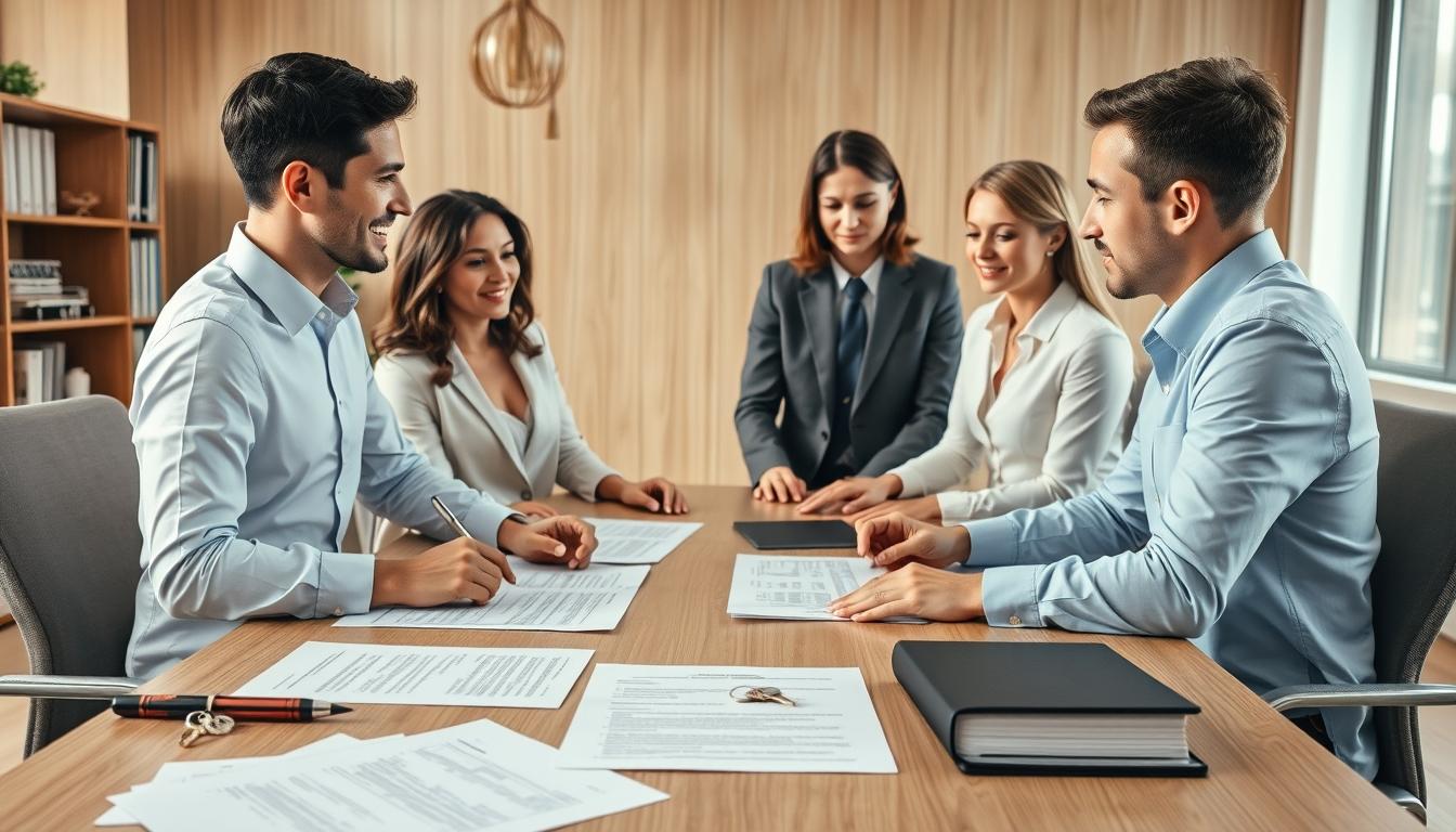 Closing documentation and transfer coordination for the property