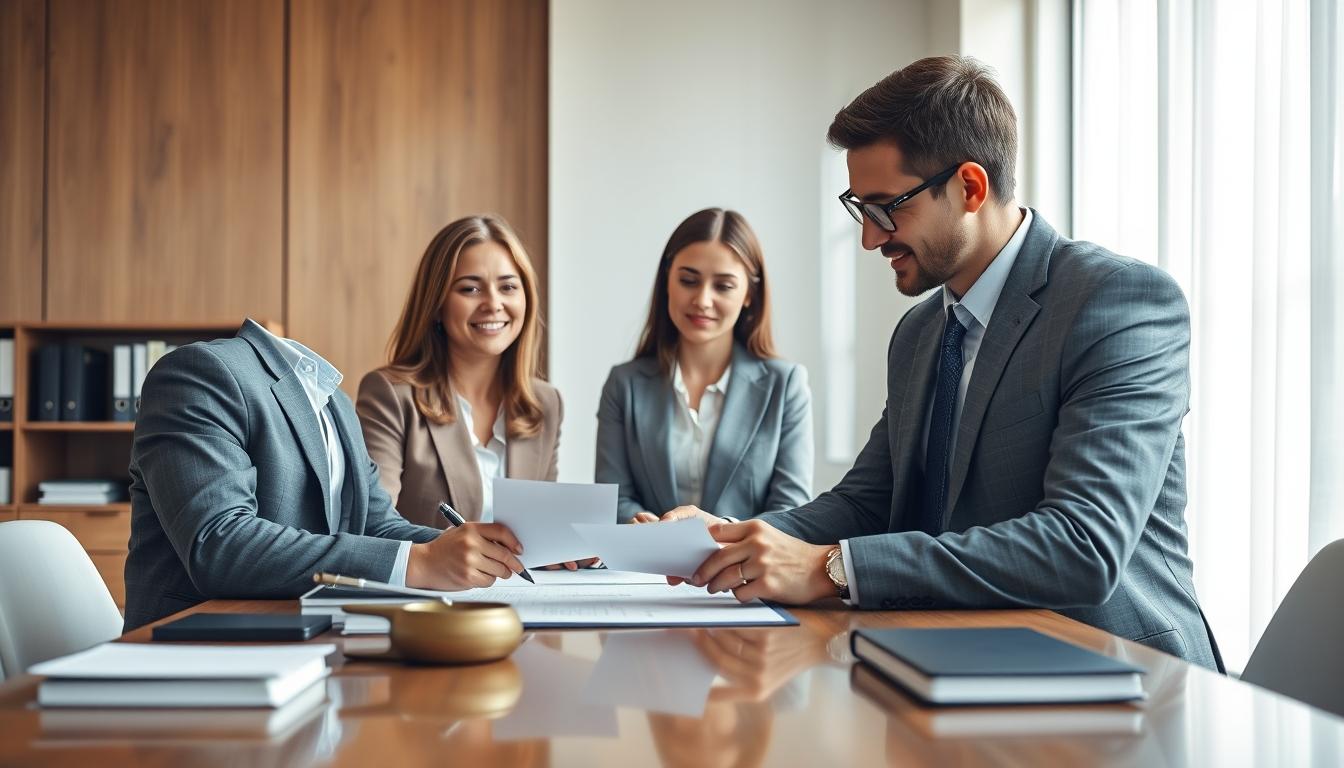 Property settlement documents and transfer review